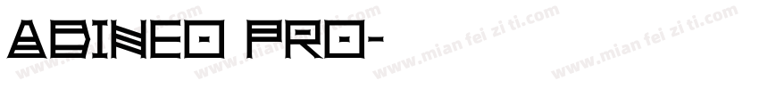 Adineo pro字体转换